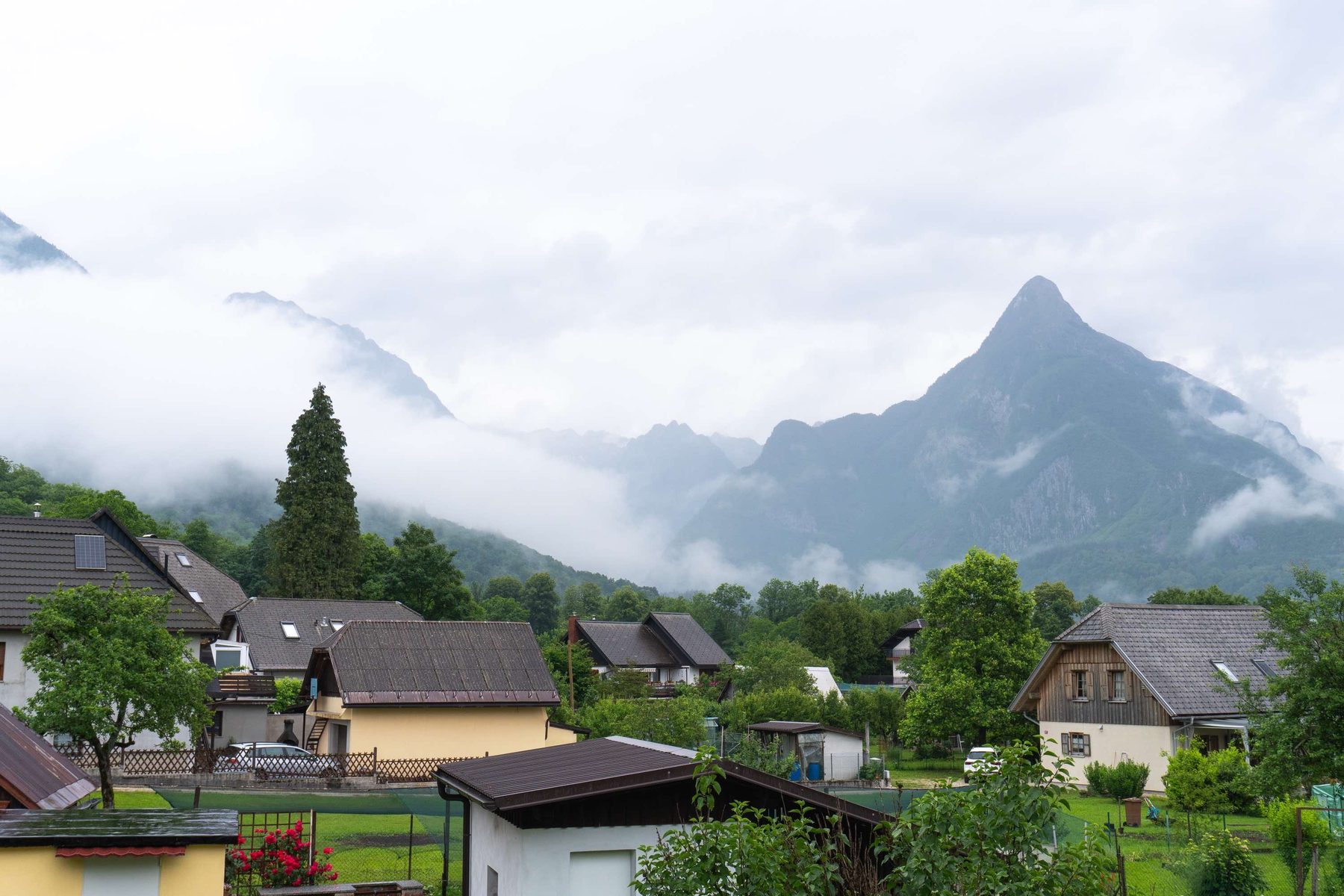 Mountains above Bovec